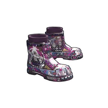 Apocalyptic Knight Boots
