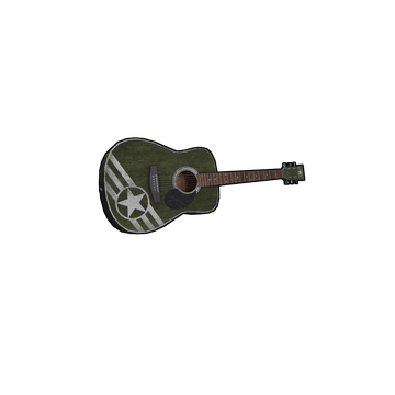 Army Acoustic Guitar