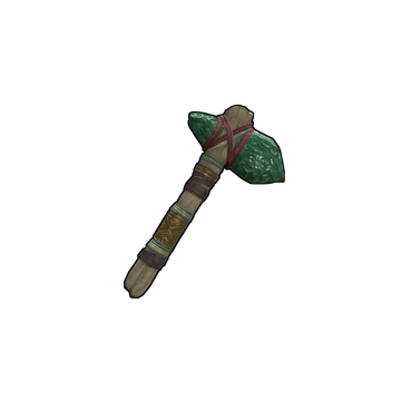 Aztec Jade Hachet
