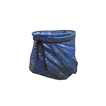 Blue Tarp Skirt