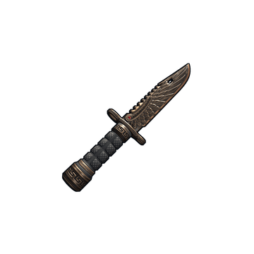Bronze Raven Knife