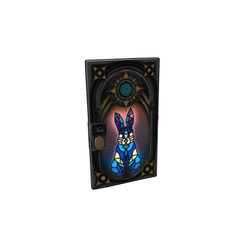 Easter Bunny Sheet Metal Door