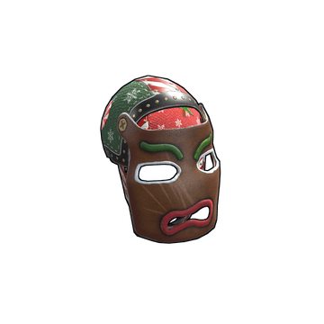 Naughty Gingerbread Facemask