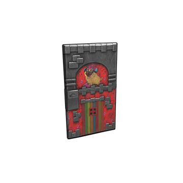 Pug Tower Door