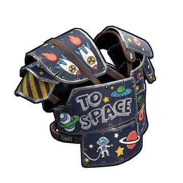 Space Raider Roadsign Vest