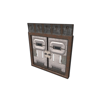 Space Station Armored Double Door