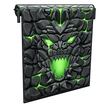 Toxic Dragon Garage Door