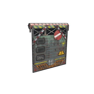 Trash Garage Door