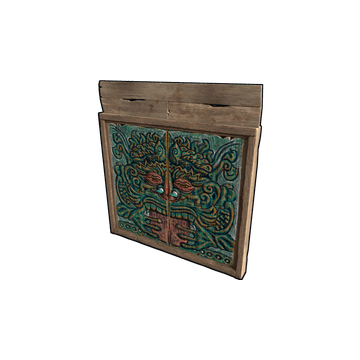 Wind King Wooden Double Door