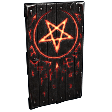 Wooden Door from Hell